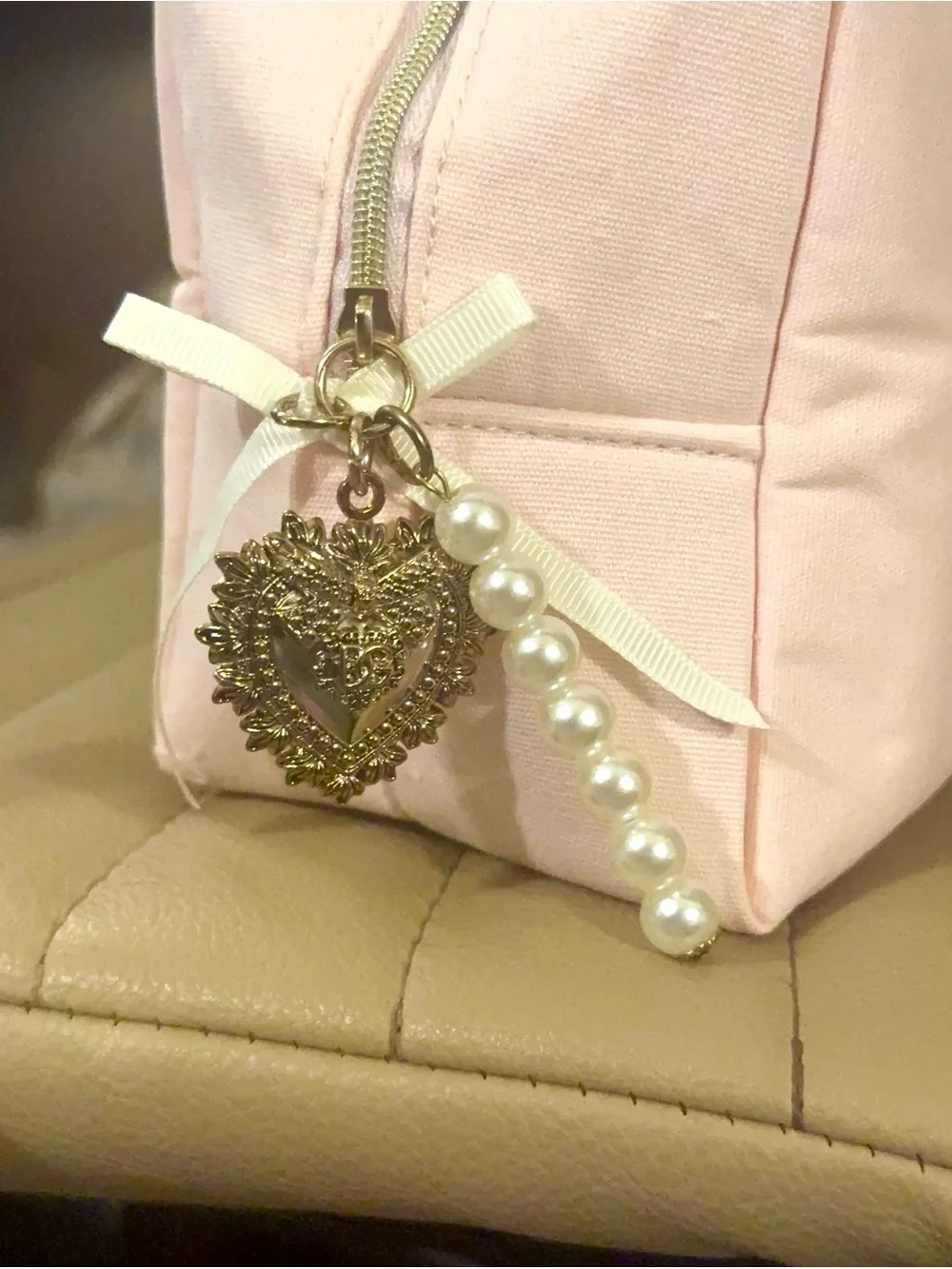 Dolce & Gabbana Pink My Devotion Cosmetic Pouch